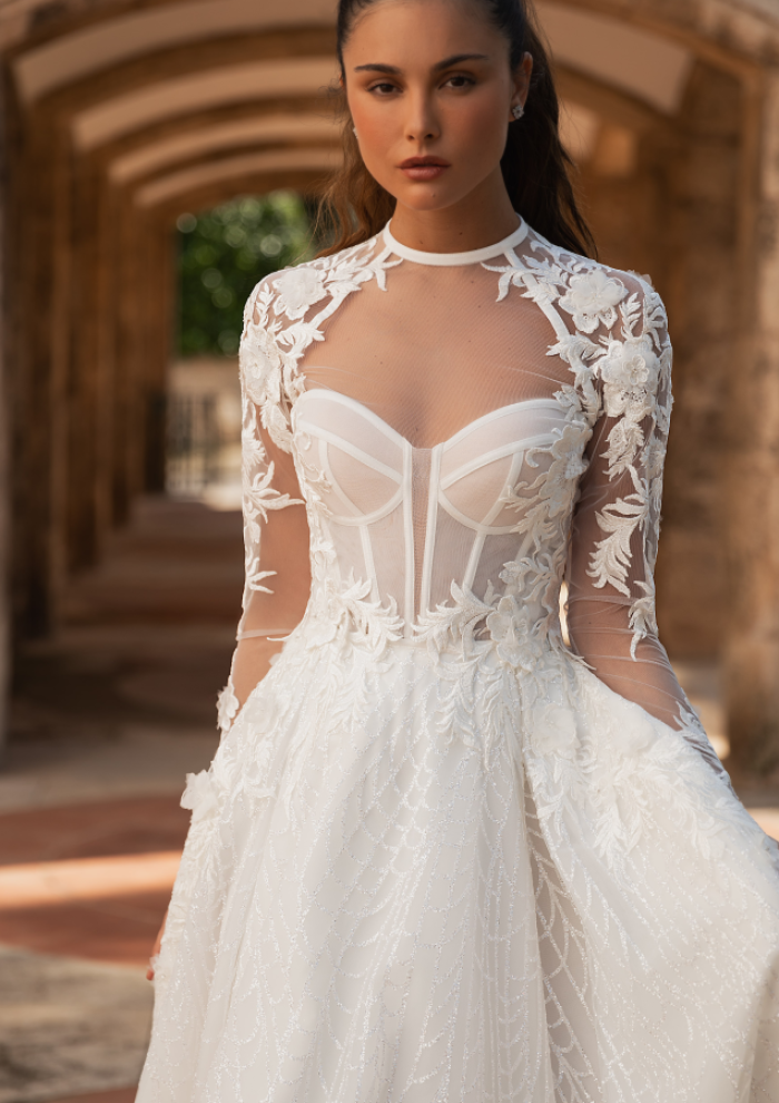 chanAmeri　2WAY RIBBON BOLERO DRESS Wedding Bolero - Yedyna Studios