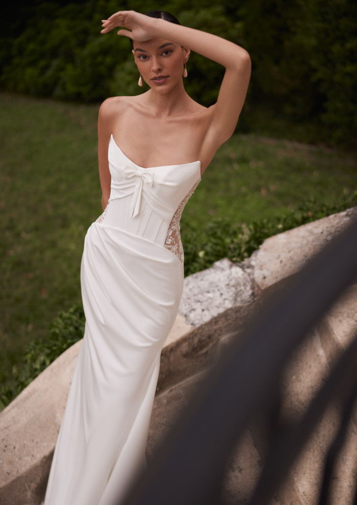 Bolero Wedding Dress | Wedding Dress With Bolero by Yedyna