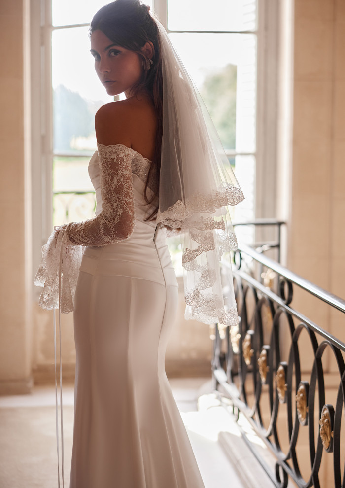 Veil V-4-2034-B4411 - V-4-2034-B4411 | Yedyna Wedding Studios
