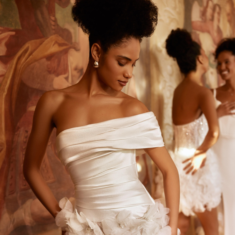 alexander mcqueen asymmetric dress Faro Bridal Gown: Find Your Perfect Wedding Dress in 2025 main image 0