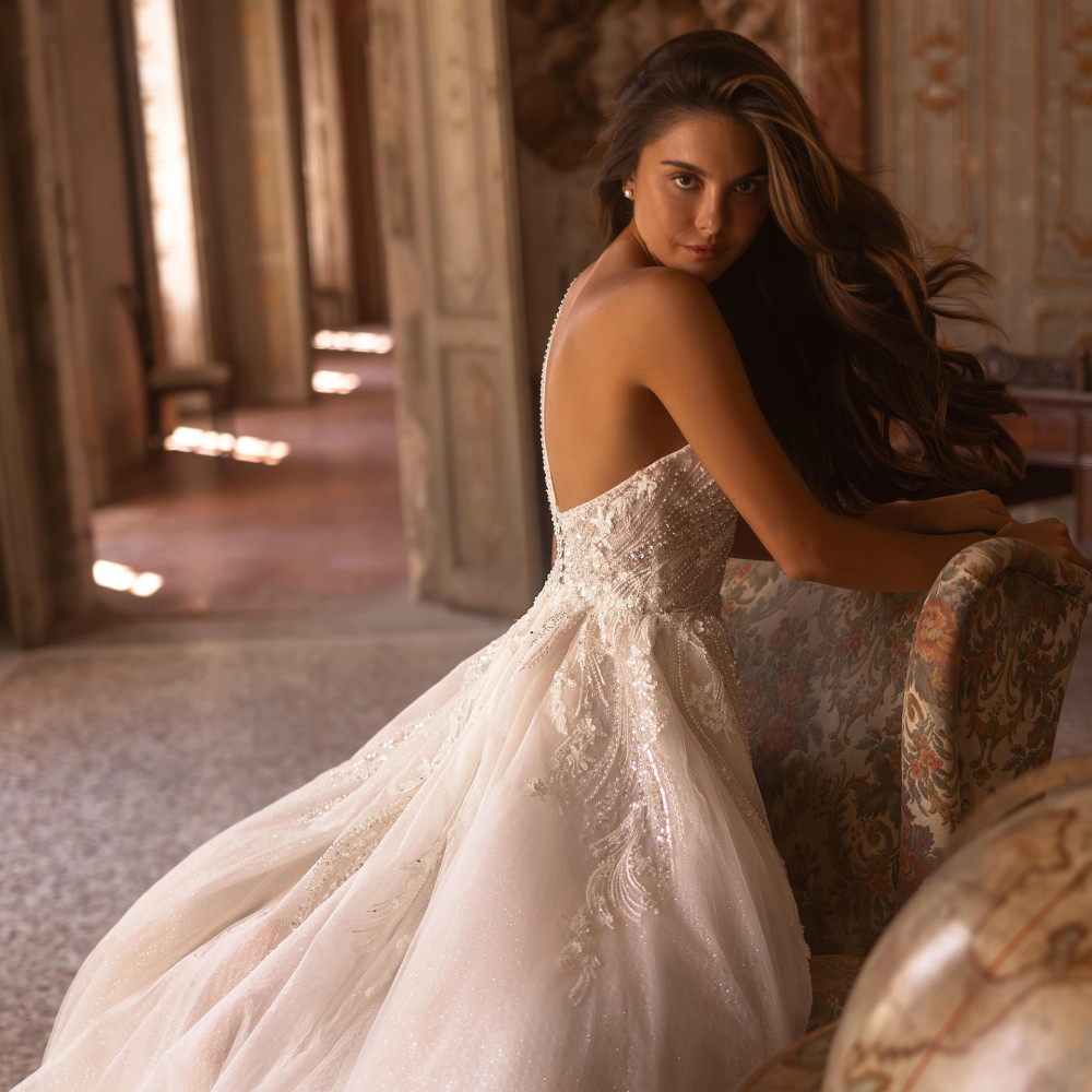 Asymmetrical Wedding Dresses | Asymmetric Wedding Dress by Yedyna